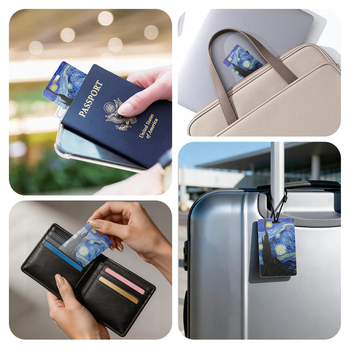 DERAX Wallet Tracker Card – 12-month battery life reduces charging hassles