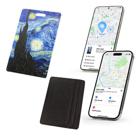 DERAX Wallet Tracker Card – sleek design fits wallets for daily carry