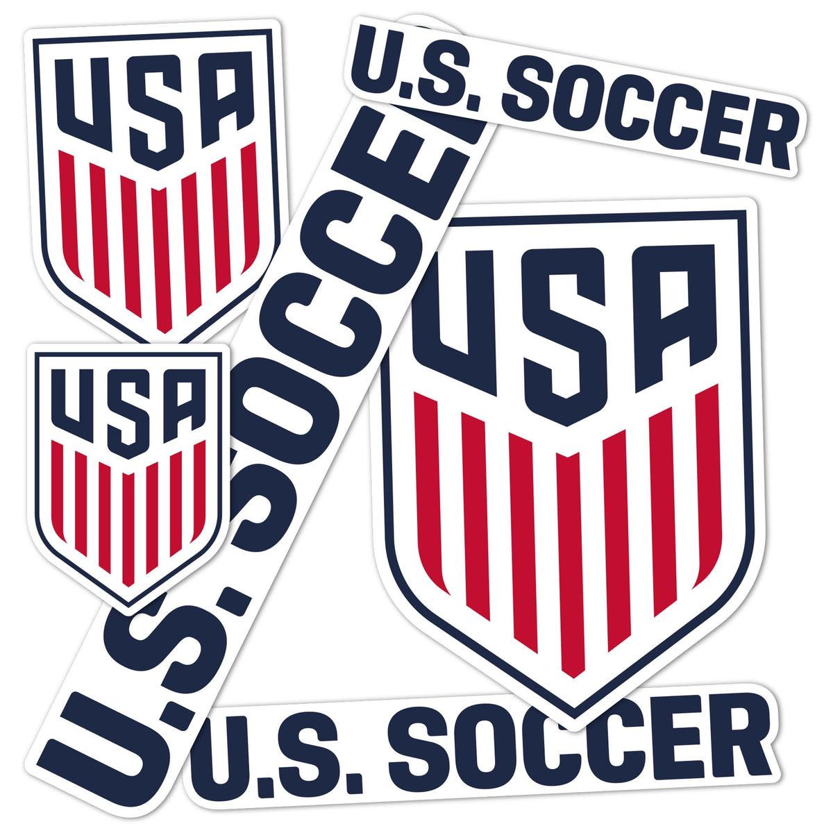 Desert Cactus US Soccer sticker on laptop; vibrant, durable decal for daily use.