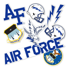 Desert Cactus USAFA Fightin Falcons sticker on a laptop adds durable color and team pride.