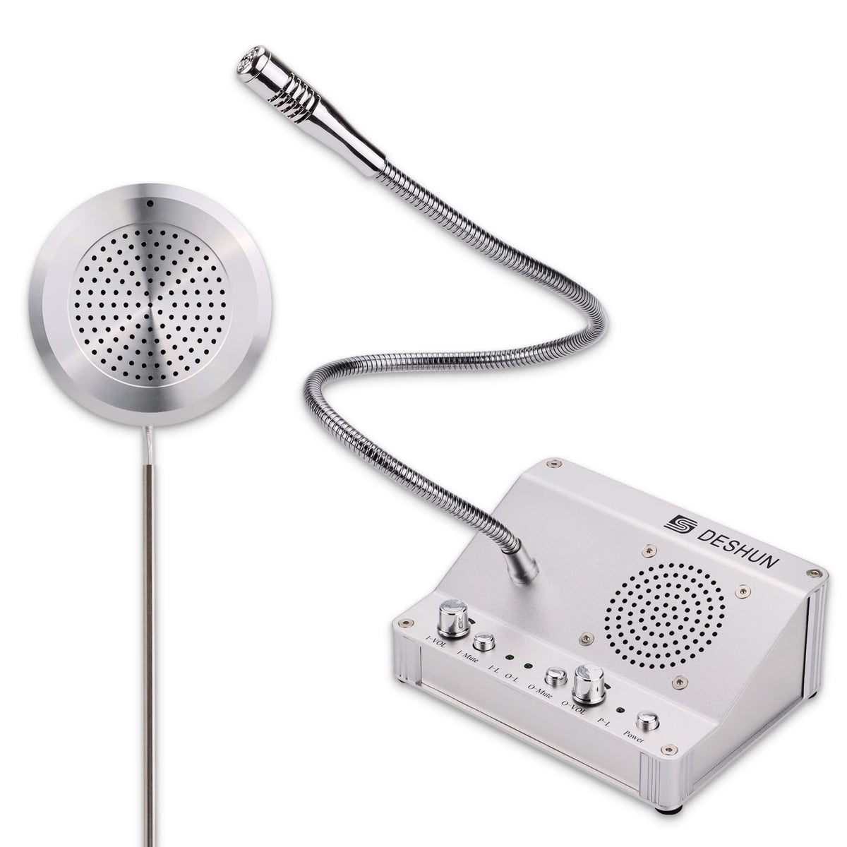 DESHUN front unit showing controls and clear audio benefit