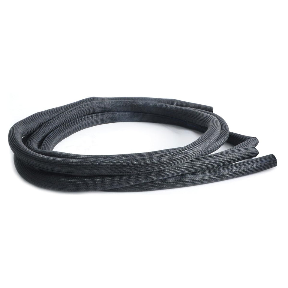 Design Engineering Easy Loom split sleeve protecting wires and hoses from abrasion and weather