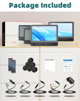 DESOBRY complete accessory kit with remotes straps and cables