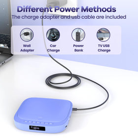 Desobry package contents with remote cables and power adapter included