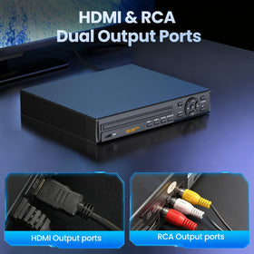 Desobry region-free playback supports discs from regions 1 to 6