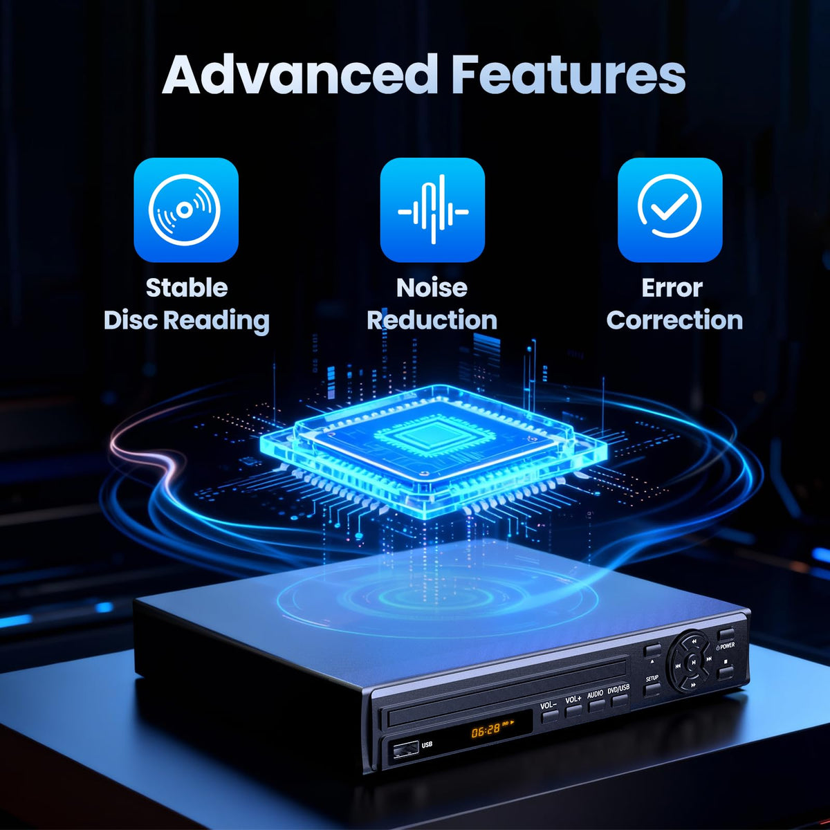Desobry USB port enables offline media playback without a PC