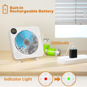 Desobry remote control for couch-side operation during listening.