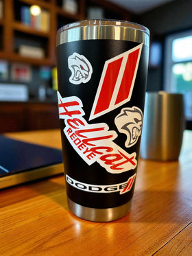 Detroit Shirt Company racing graphics sticker for display shelves and bags