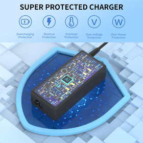 Deuanr 45W charger compact design, easy to carry in bag or pocket.