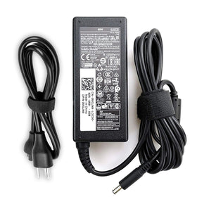 Deuanr 65W Dell charger front view powering Inspiron laptops
