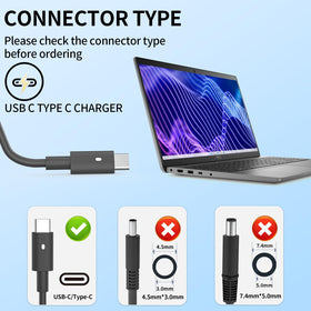 Close-up of Deuanr USB Type-C connector, precise fit and secure power delivery