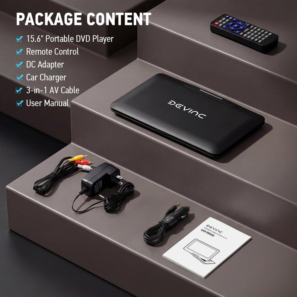 DEVINC family-friendly design with simple controls and clear display.