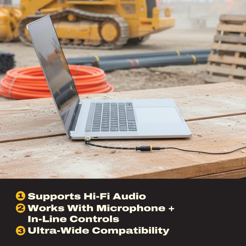 DEWALT closeup showing internal DAC chip and electronics for consistent audio decoding