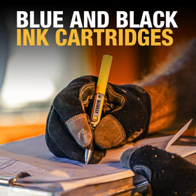 DEWALT compact pocket-size stylus shown with everyday carry setup