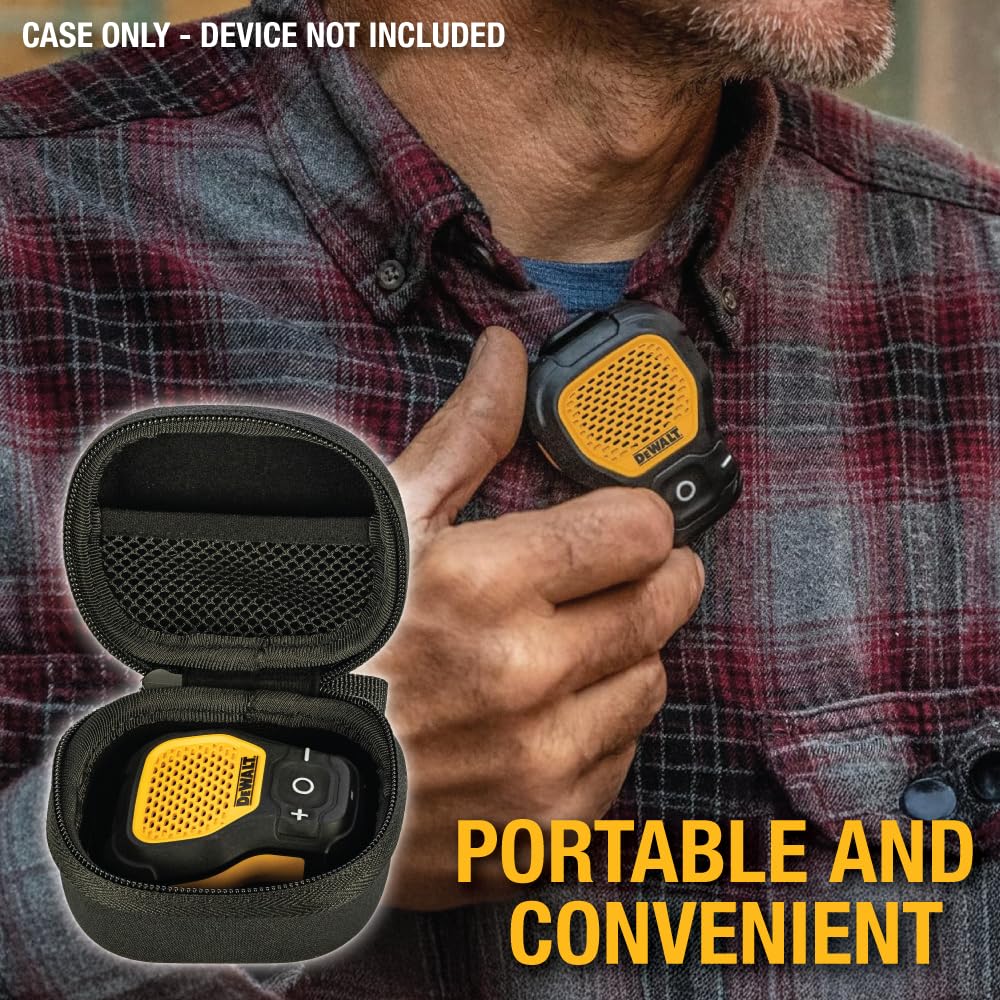 DEWALT lightweight case fits one device securely.