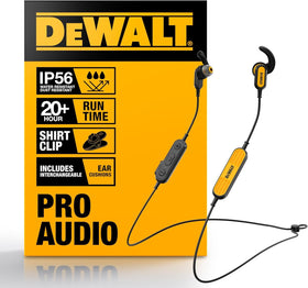 DEWALT neckband front view showing durable design and secure fit