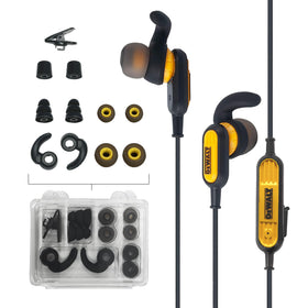 DEWALT packaging and box contents showing included accessories