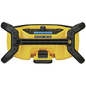 DEWALT DCR028B USB port for convenient device charging on site