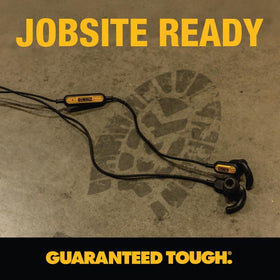 DEWALT rugged build and reinforced cable on tough job site