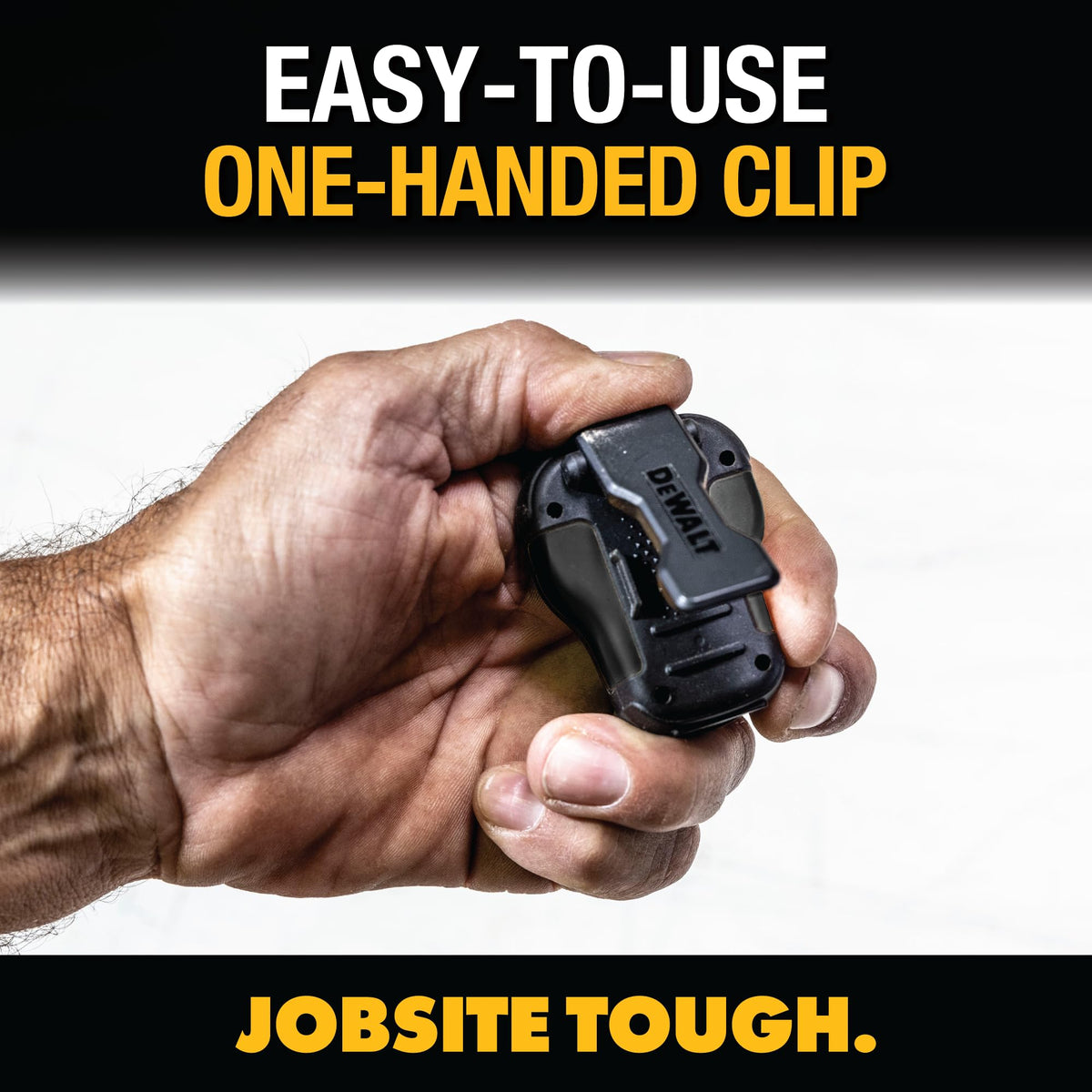 DEWALT carry pouch included for organized transport