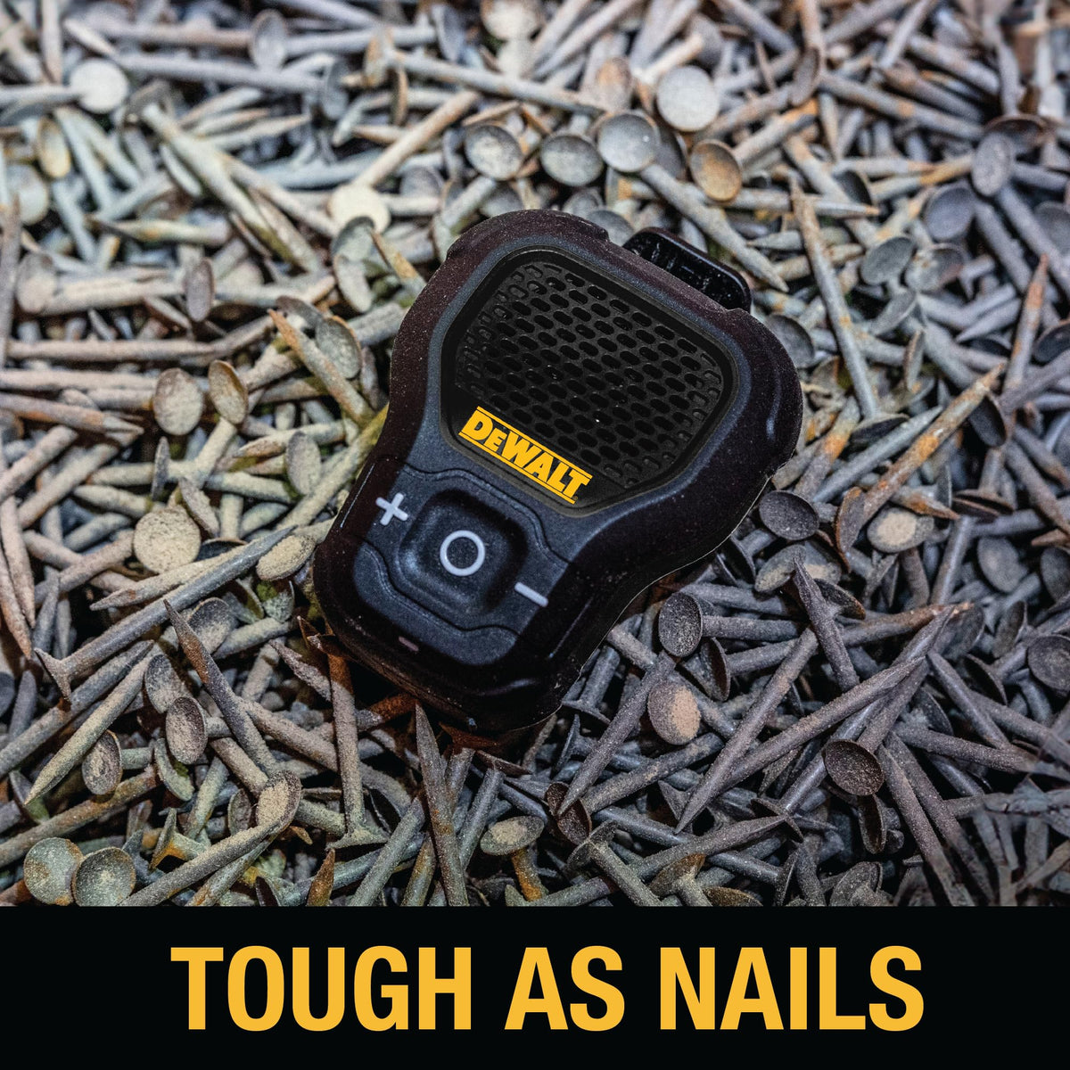 DEWALT built-in microphone enables hands-free calls