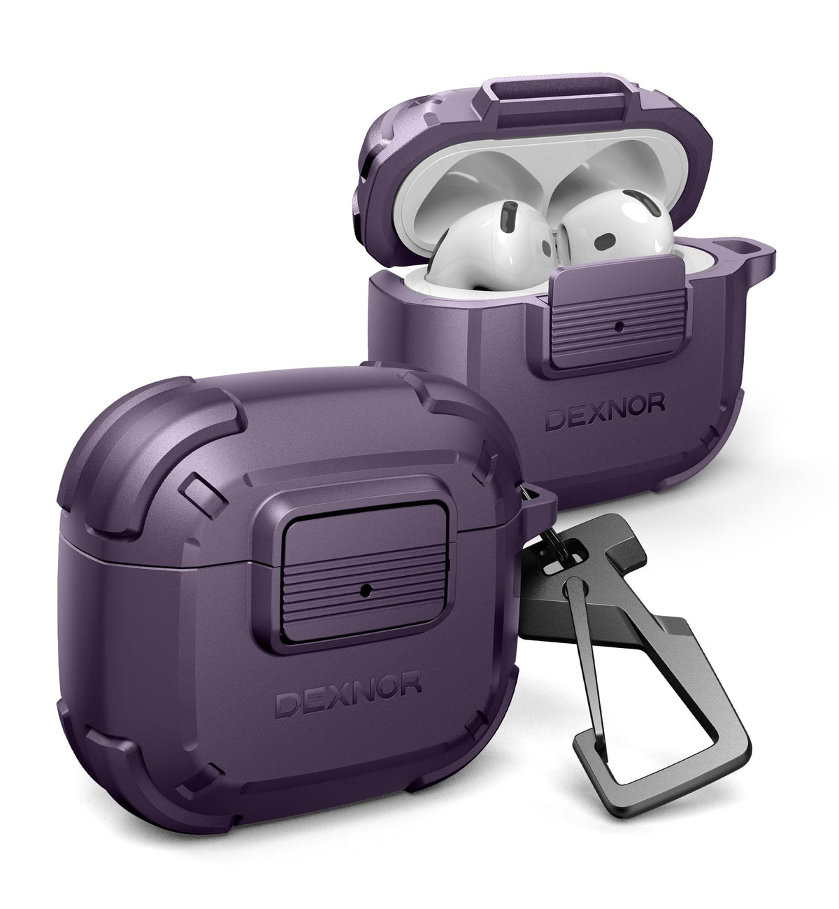 Dexnor AirPods 4 case drop-proof lock protects during drops