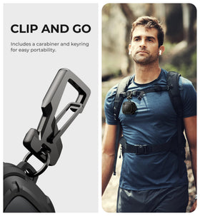 Easy snap-on design fits Buds without obstructing indicators