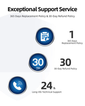 Dexpt adapter cable beside ruler illustrating cable length and flexibility benefit