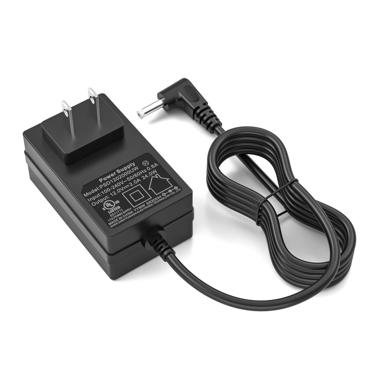 Dexpt 12V 2A laptop charger with durable shell for daily Gateway laptop use