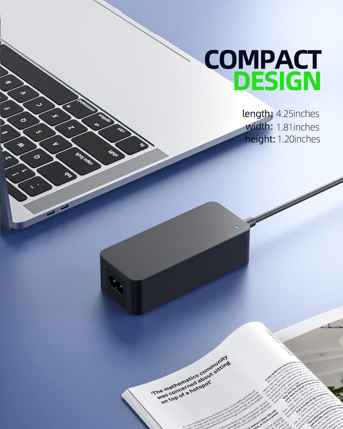 Dexpt 20V 3.25A output supports 65W devices with steady performance