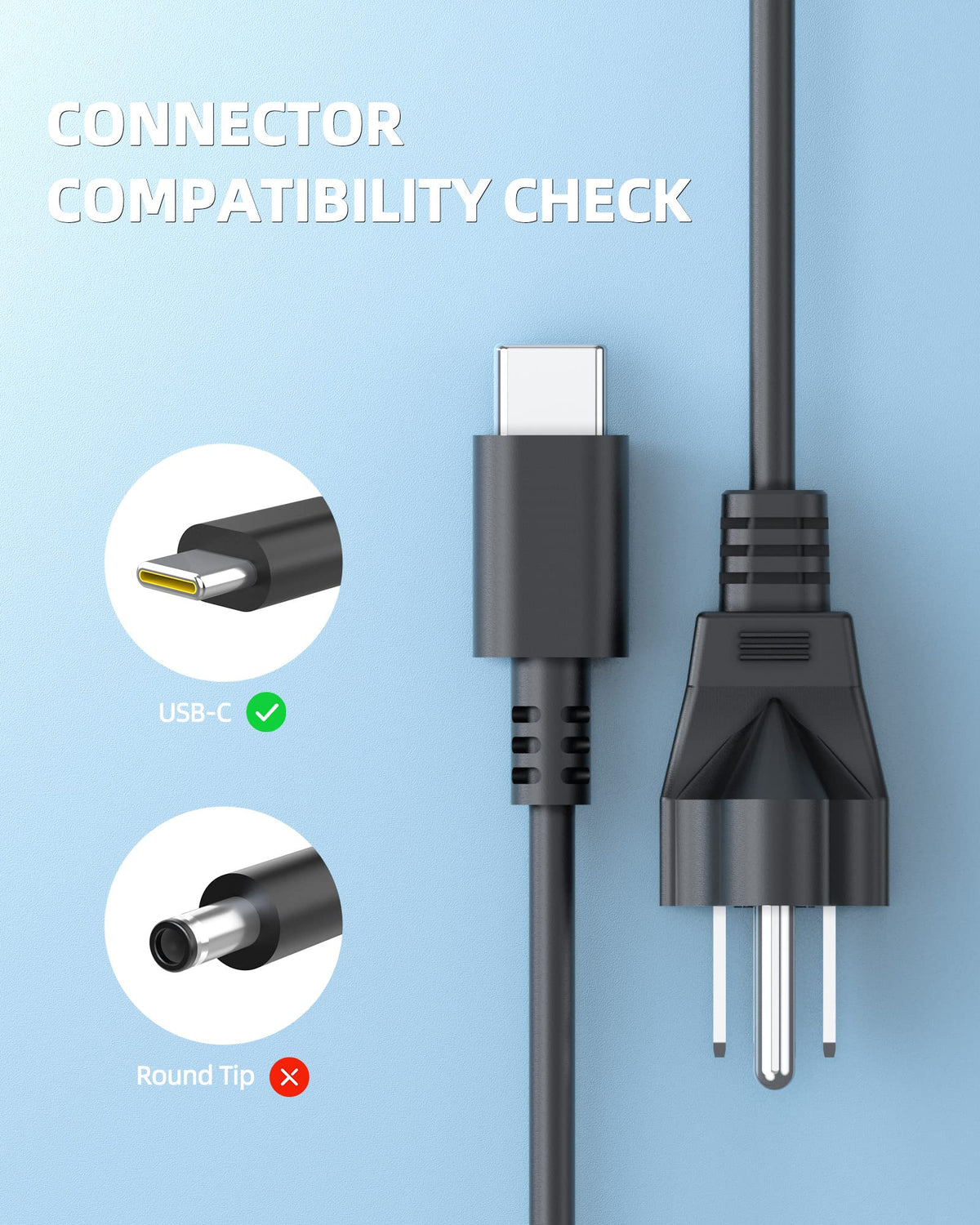 Dexpt charger label with UL mark highlighting certified safety for peace of mind