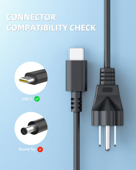 Dexpt charger label with UL mark highlighting certified safety for peace of mind