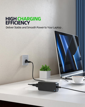 Dexpt 65W USB-C charger UL-certified safety for dependable daily use.