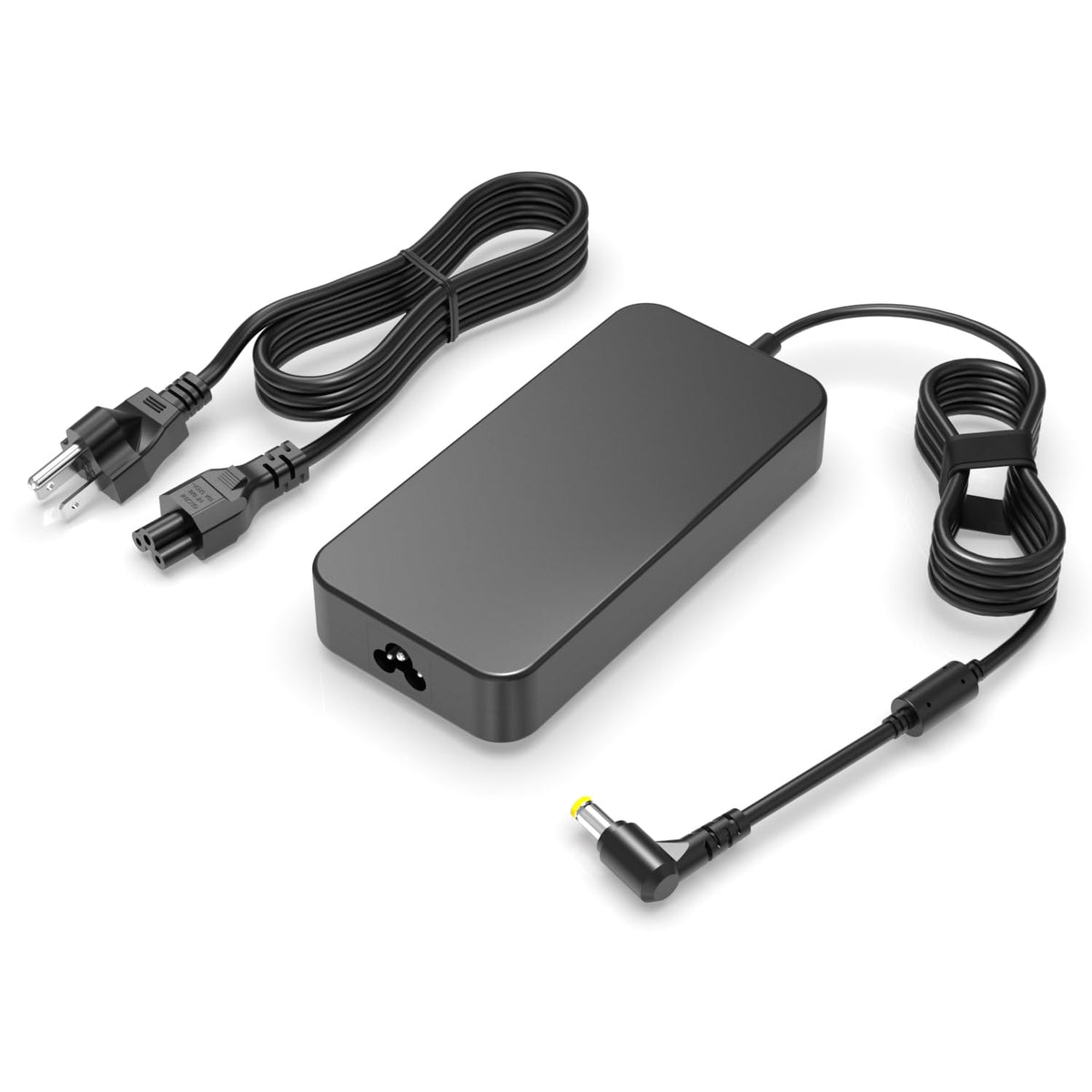 Dexpt front view adapter showing compact design and ports for dependable charging