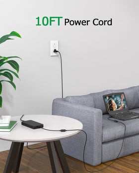 Dexpt LED indicator lit in dark for easy charging status recognition