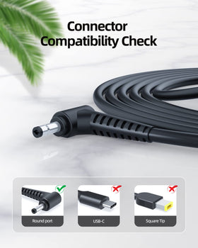 Dexpt charger power indicator helps monitor charging status at a glance.