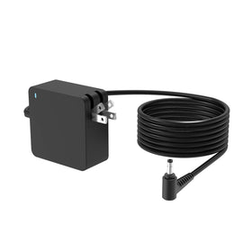 Dexpt ADLX65CCGU2A side view shows compact, travel-friendly charger.