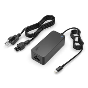 Dexpt ThinkPad 65W USB-C adapter front view for reliable on-the-go charging.