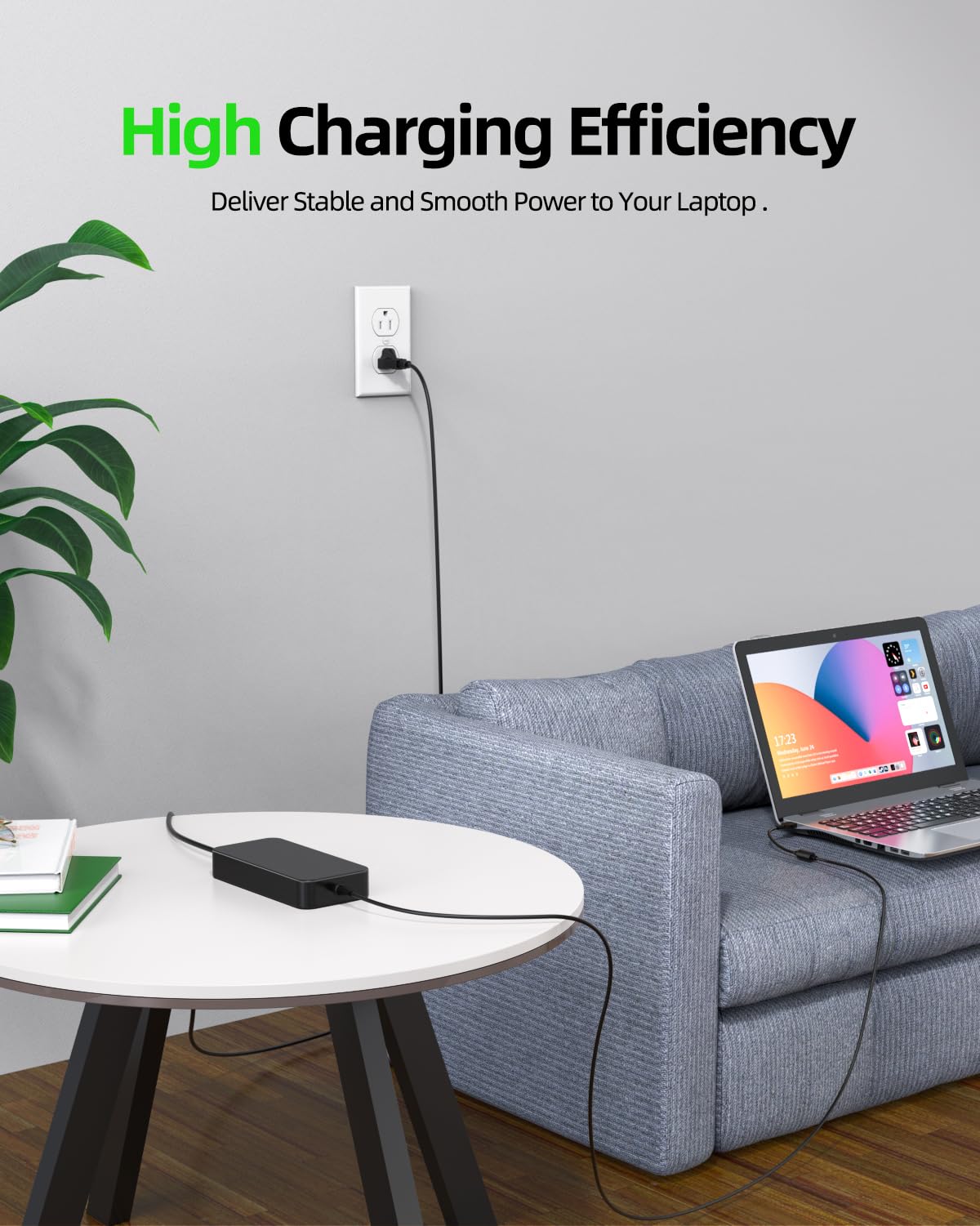Dexpt work-ready charger supports school, home, and office docking arrangements.