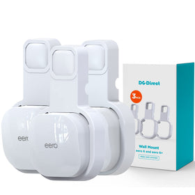 DG-Direct eero 6 wall mount front view showing clean cable management