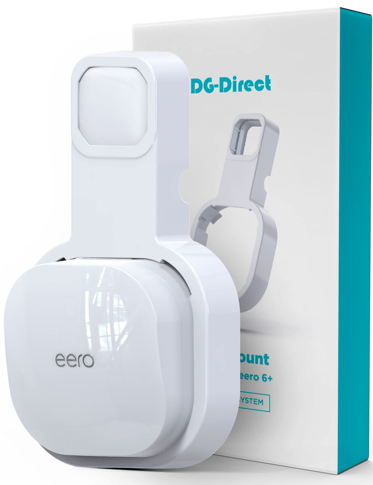 DG-Direct wall-mount housing for eero 6/6+ keeps the router secure and tidy.