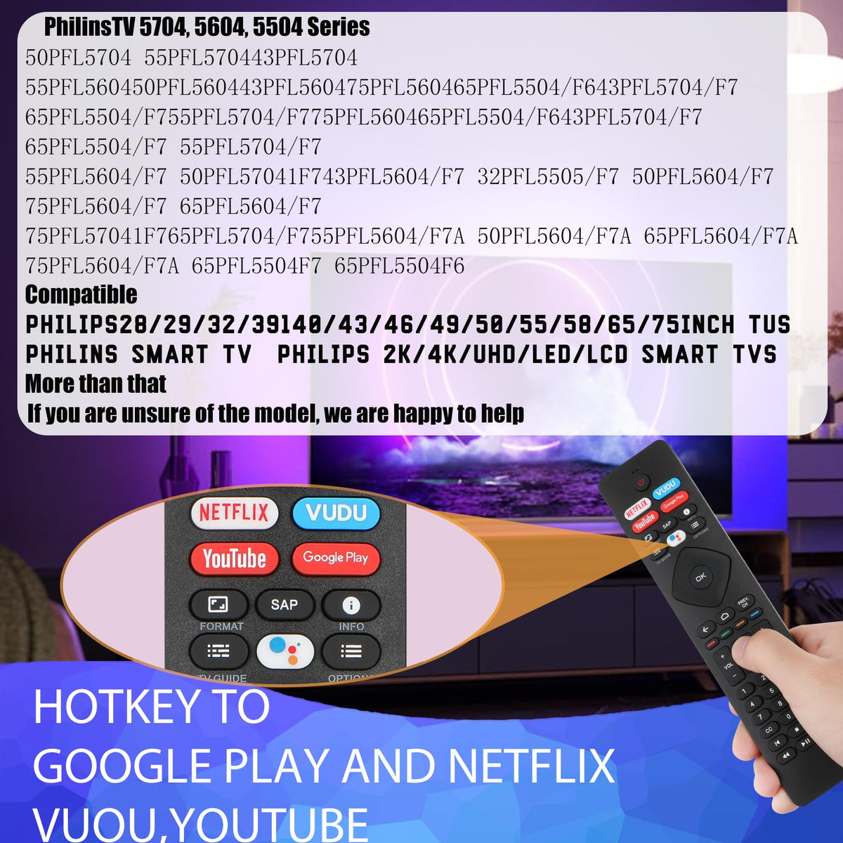Dgavxa ergonomic remote design for comfortable, extended use during streaming.