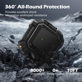 DGege AirPods 4 Case lock switch demonstrates secure closure
