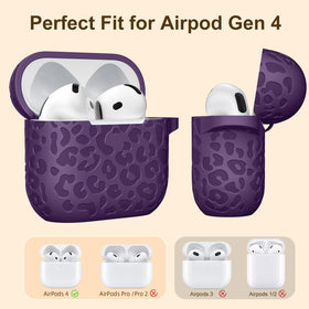 DGege AirPods 4 case precise cutouts for easy port access