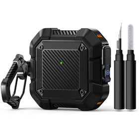 DGege AirPods 4 Case with tactical shell for rugged daily protection