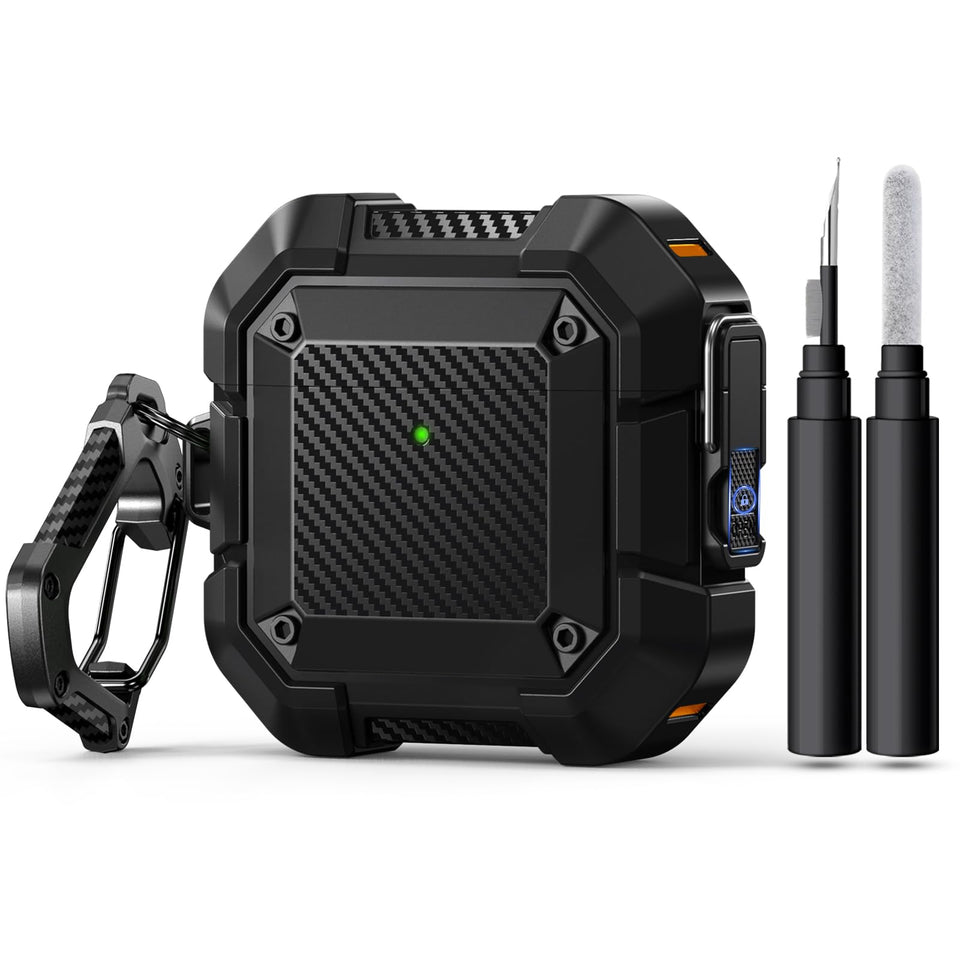 DGege AirPods 4 Case with tactical shell for rugged daily protection