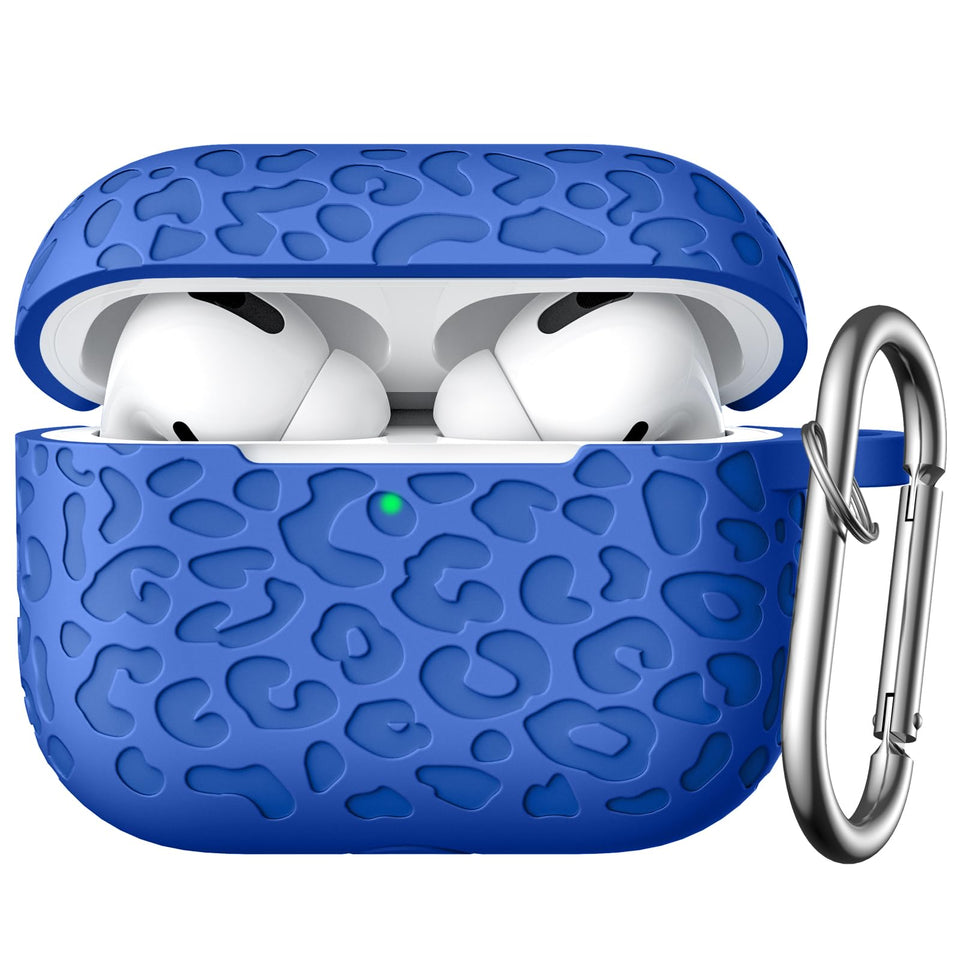 DGege leopard-engraved AirPods Pro 2 case for stylish protection