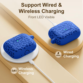 DGege precise cutouts for charging and speakers on AirPods Pro 2 case