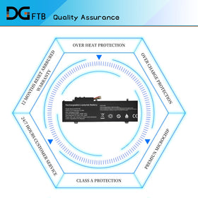 DGTECH battery installed in a Gateway laptop showing improved portability