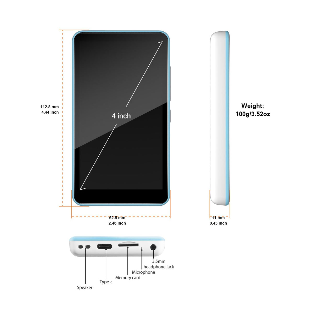 dgtenk USB-C charging for quick, modern power